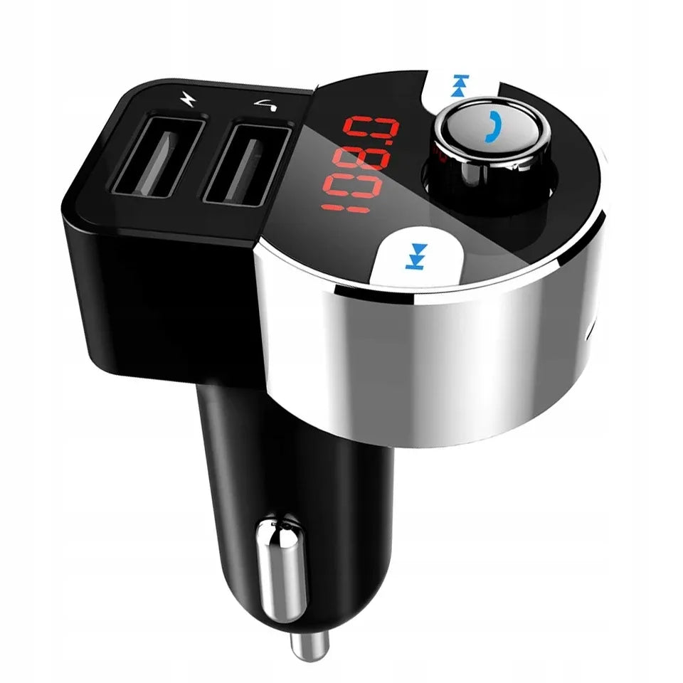 FM siųstuvas TechniSat DIGICAR 1 BT „Bluetooth 5.0“ laisvų rankų įranga su USB