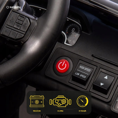 FORD elektrinis automobilis vaikams 12V 4.5Ah su MP3 ir nuotolinio valdymo pulteliu