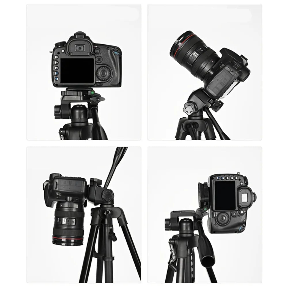Foto stovas tripodas fotoaparatui kamerai telefonui aukštas 4in1 168 cm