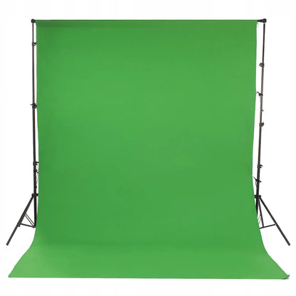 Fotografinis fonas Green Screen 2 x 3m žalias be atspindžių