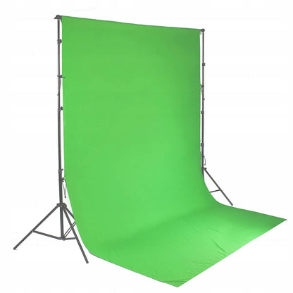 Fotografinis fonas Green Screen 2 x 3m žalias be atspindžių