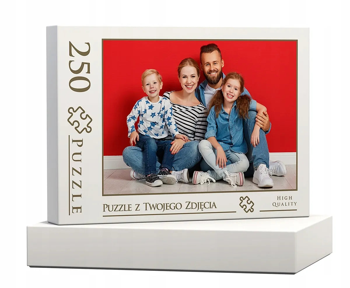 Fotopuzzle iš jūsų nuotraukos | Personalizuota dovana – dėlionė | 250 elementų