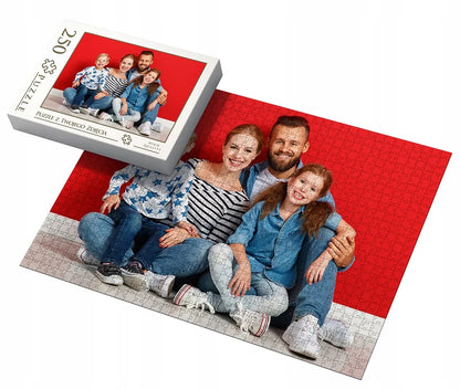 Fotopuzzle iš jūsų nuotraukos | Personalizuota dovana – dėlionė | 250 elementų
