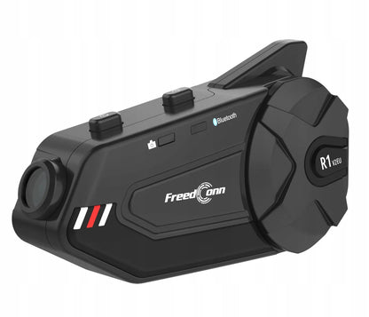 FreedConn R1 Plus Interkomas su FULL HD kamera, pokalbiai 6 žmonėms, meniu lenkų kalba