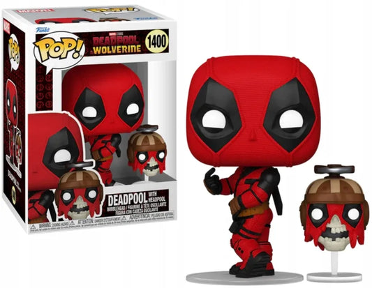 Funko Pop! DEADPOOL 3 & Buddy 1400 Deadpool su Headpool