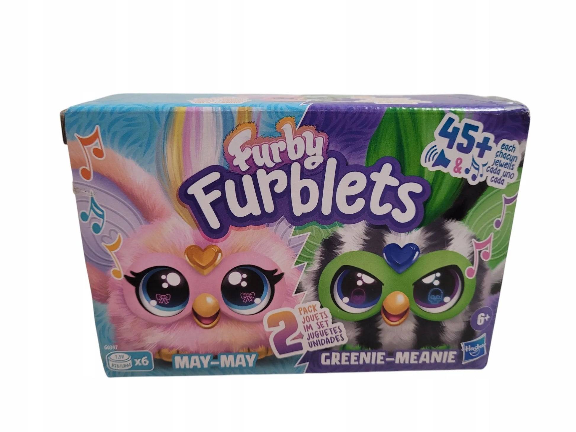 Furby Furblets Wild & Wonderful 2-pak elektroninių pliušinių žaislų