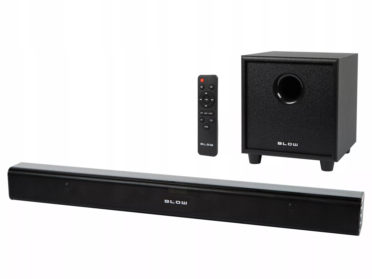 Galingas „Bluetooth“ garso strypas BLOW CINEMA 4.1, 120 W, USB, HDMI, AUX