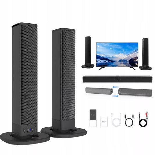 Galingas Bluetooth soundbar garsiakalbis, USB rinkinys, TV televizoriui, kino teatras