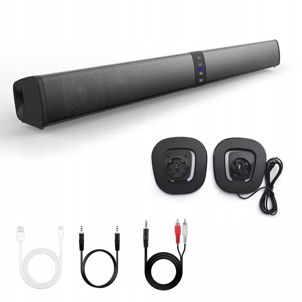 Galingas Bluetooth soundbar garsiakalbis, USB rinkinys, TV televizoriui, kino teatras