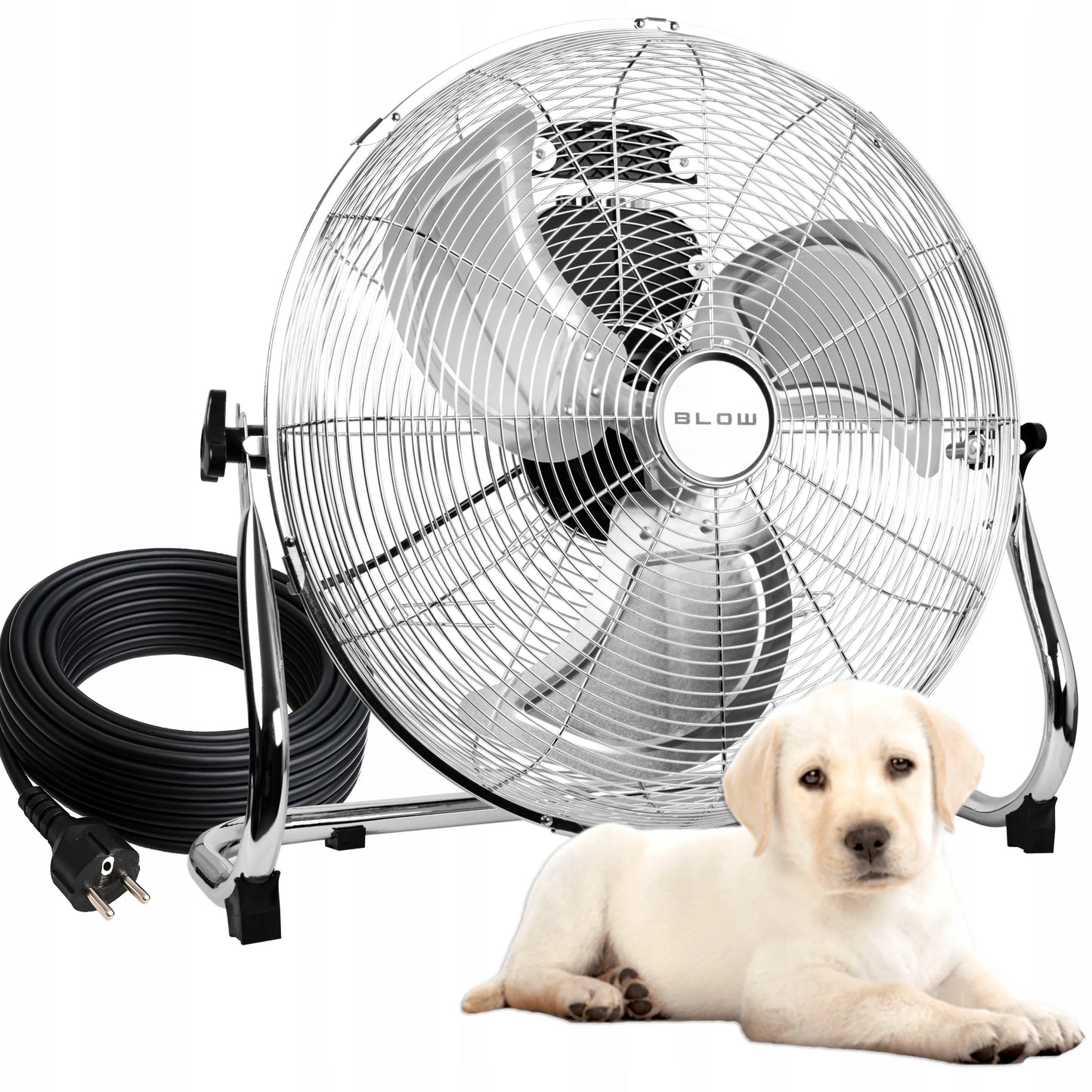 Galingas grindinis ventiliatorius Blow 200W