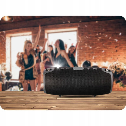Galingas nešiojamasis Bluetooth boombox garsiakalbis Appio Xtreme BASS, 40 W, su FM radiju