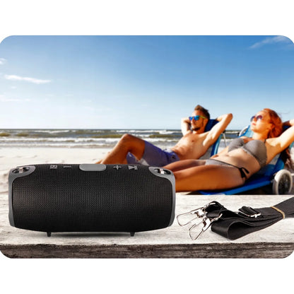 Galingas nešiojamasis Bluetooth boombox garsiakalbis Appio Xtreme BASS, 40 W, su FM radiju