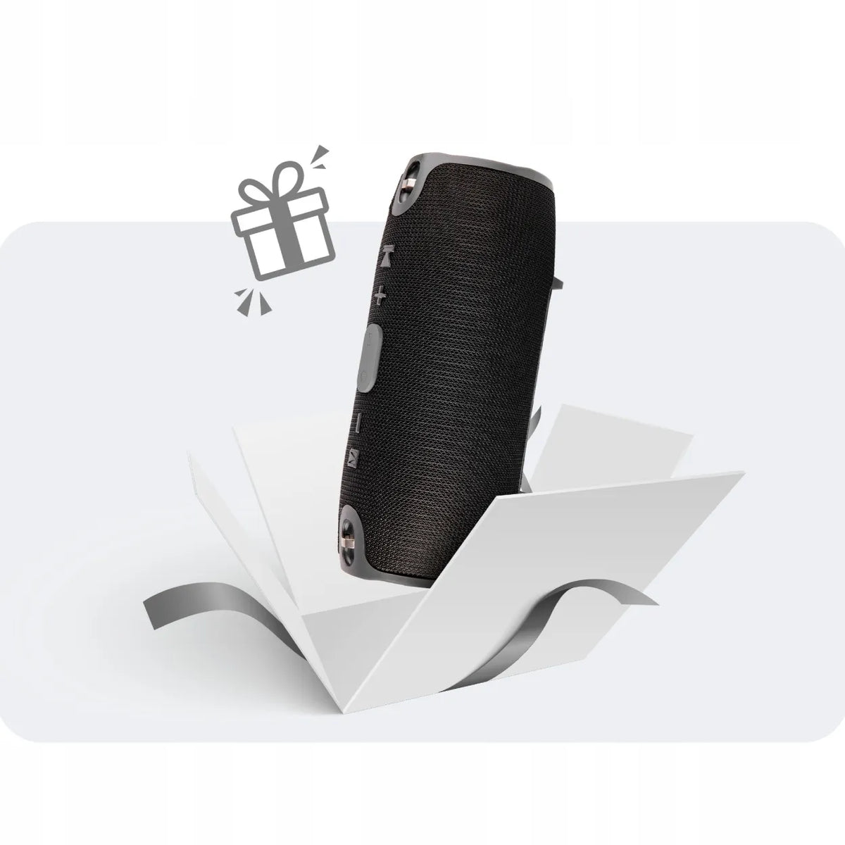 Galingas nešiojamasis Bluetooth boombox garsiakalbis Appio Xtreme BASS, 40 W, su FM radiju
