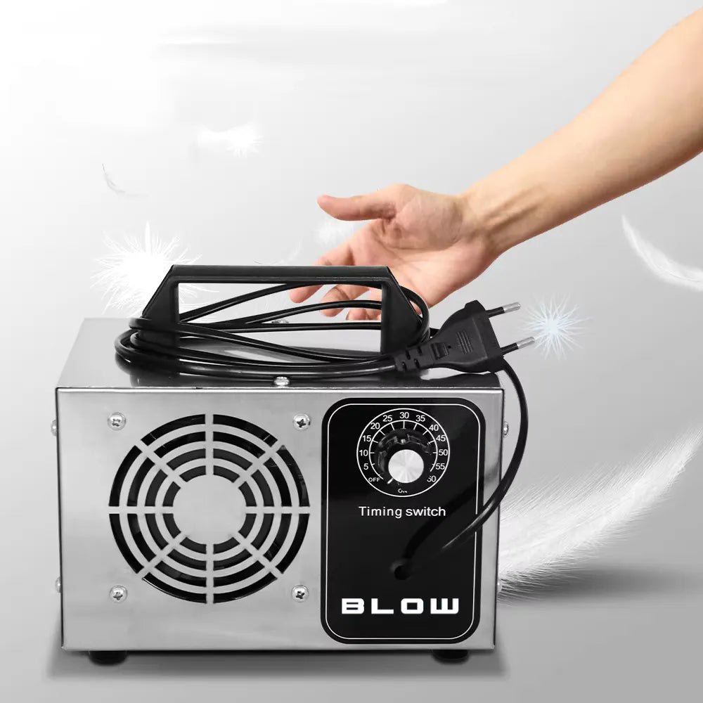 Galingas ozono generatorius BLOW 60 000 mg/h oro valytuvas su laikmačiu 140W