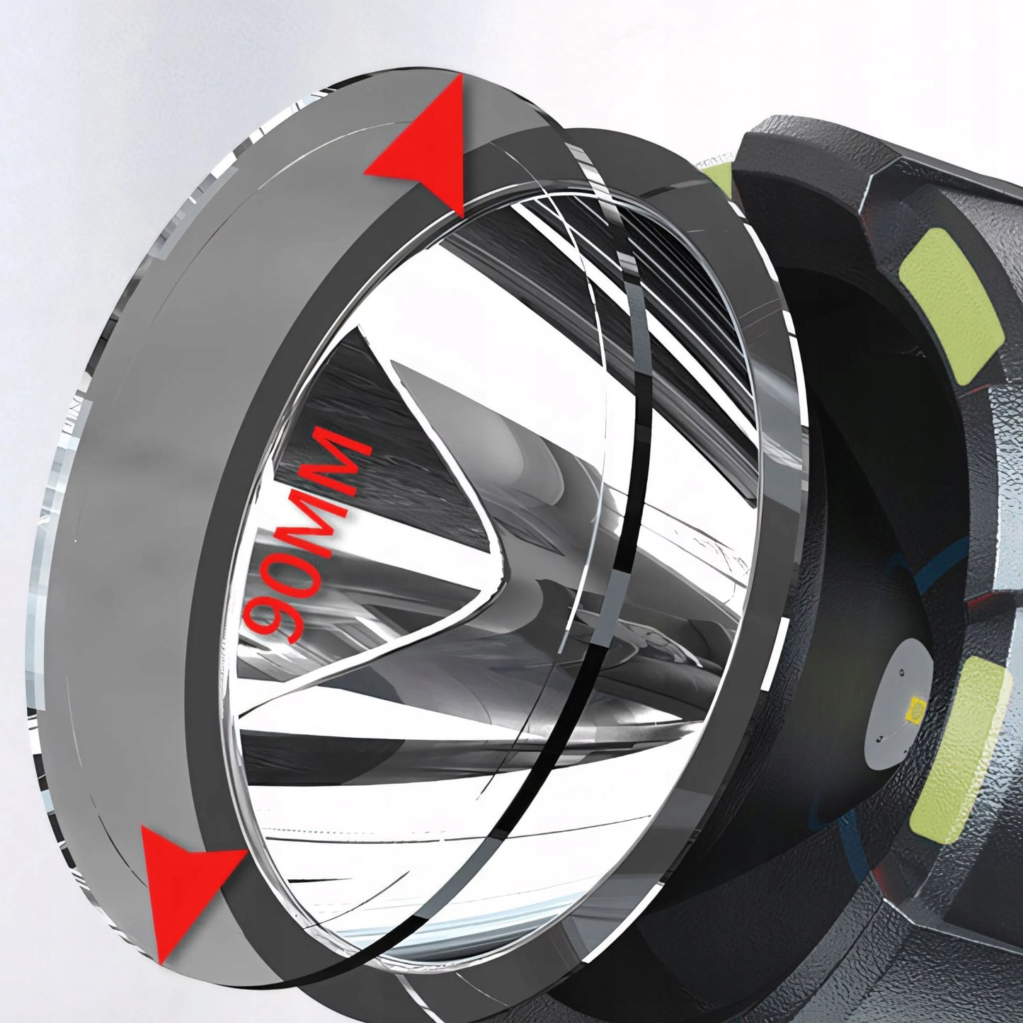 Galingas RETOO E954 akumuliatorinis LED prožektorius ir dirbtuvių lempa su USB bei rankena