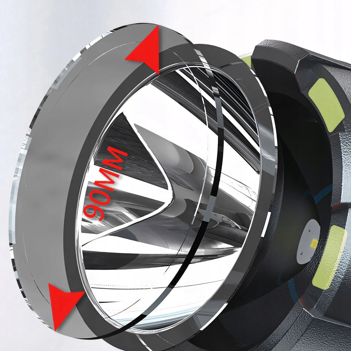 Galingas RETOO E954 akumuliatorinis LED prožektorius ir dirbtuvių lempa su USB bei rankena