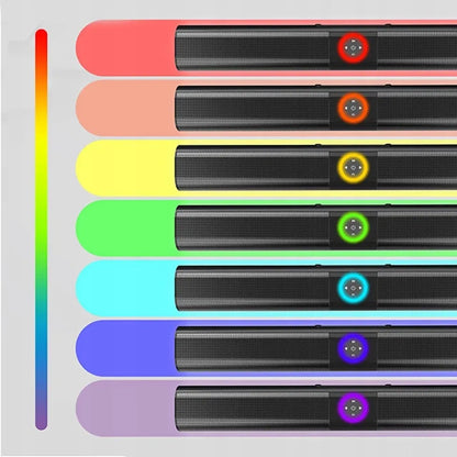 Galingas RGB „Bluetooth“ garso baras, 5.0 garsiakalbis, USB, HDMI, televizoriaus garso sistema