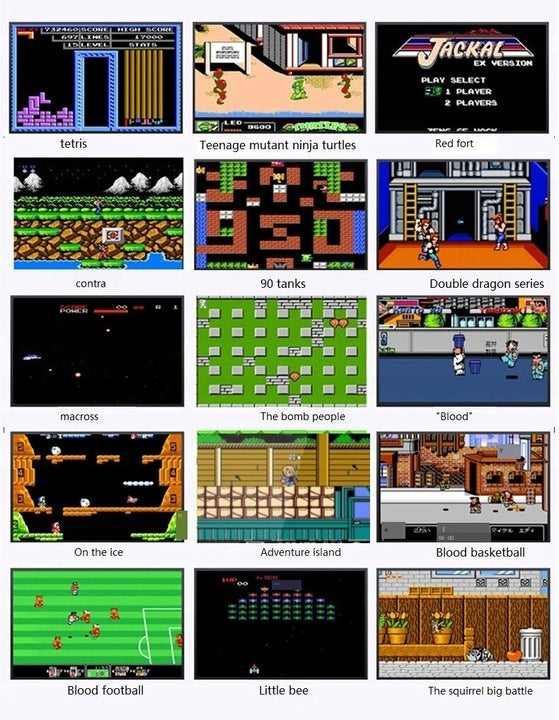 game boy Retro nešiojama žaidimų konsolė TV-OUT Mario Contra