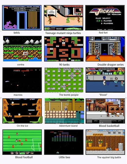 game boy Retro nešiojama žaidimų konsolė TV-OUT Mario Contra