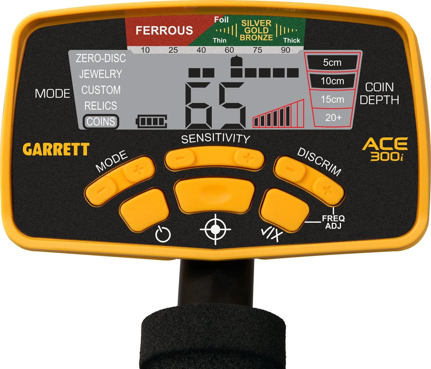 GARRETT ACE 300i puikus rinkinys – 5 priedai