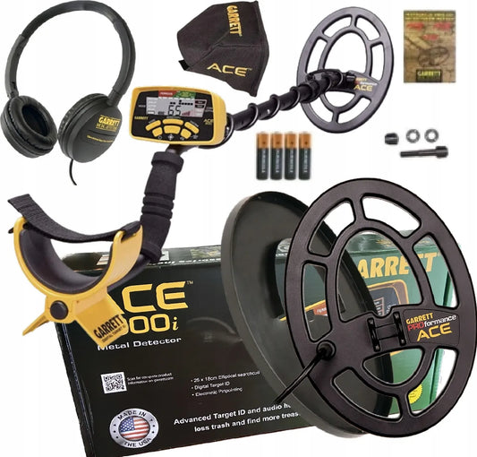 GARRETT ACE 300i puikus rinkinys – 5 priedai