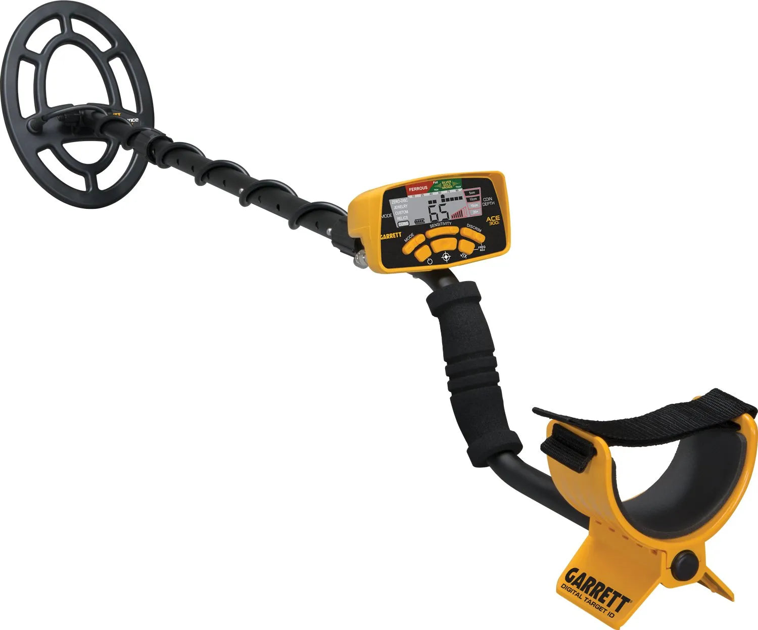 GARRETT ACE 300i puikus rinkinys – 5 priedai