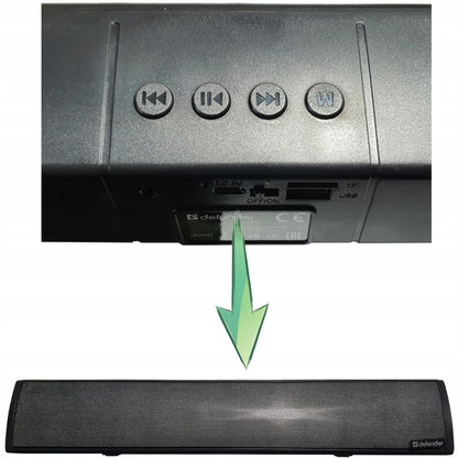 Garsiakalbis Defender Soundbar Z8 10W Bluetooth Audio Jack LED