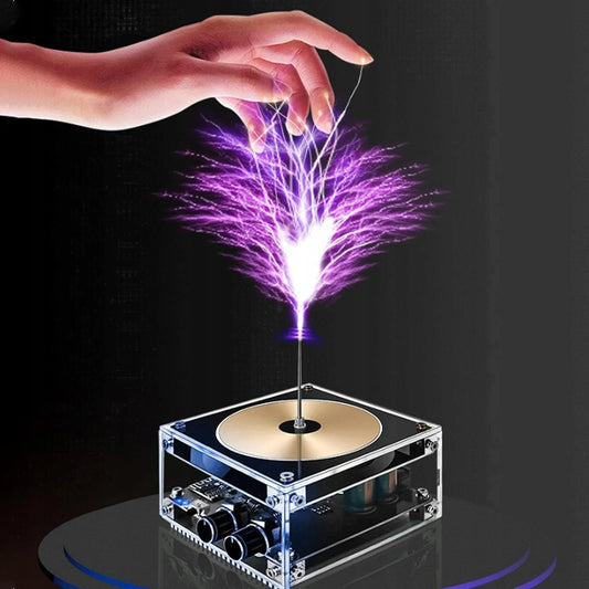 Garso elektronikos muzikos Teslos ritės modulis