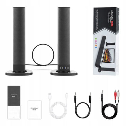 Garso juosta su nuimamu RGB garsiakalbiu televizoriui, USB, HDMI