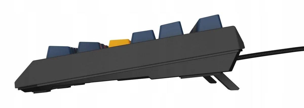 GENESIS Thor 230 TKL mechaninė žaidimų klaviatūra, USB, QWERTY, US International, mėlyna