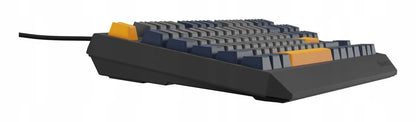 GENESIS Thor 230 TKL mechaninė žaidimų klaviatūra, USB, QWERTY, US International, mėlyna