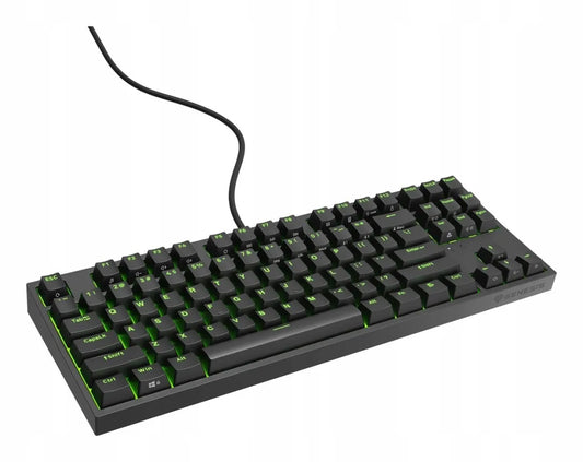 GENESIS Thor 404 TKL mechaninė žaidimų klaviatūra, USB, QWERTY, amerikietiškas tarptautinis išdėstymas