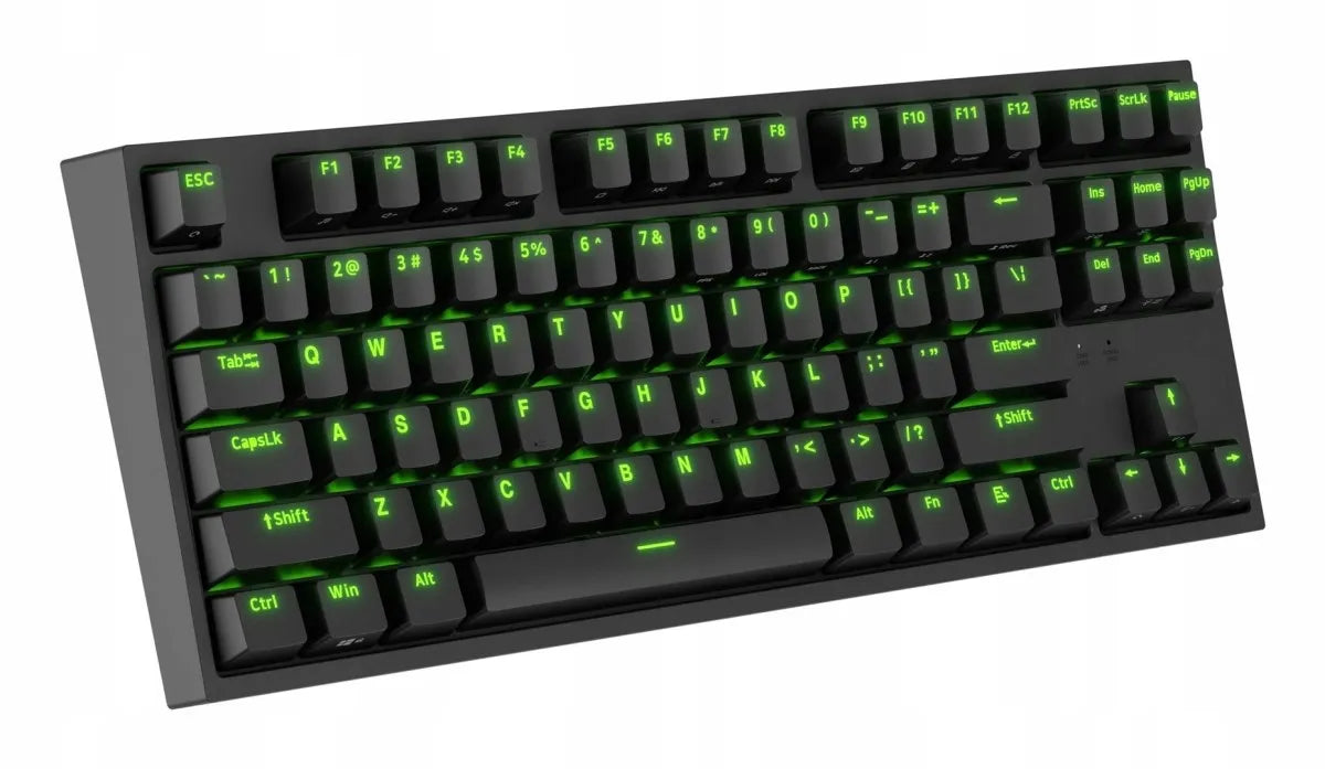 GENESIS Thor 404 TKL mechaninė žaidimų klaviatūra, USB, QWERTY, amerikietiškas tarptautinis išdėstymas