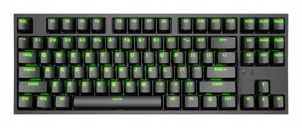 GENESIS Thor 404 TKL mechaninė žaidimų klaviatūra, USB, QWERTY, amerikietiškas tarptautinis išdėstymas