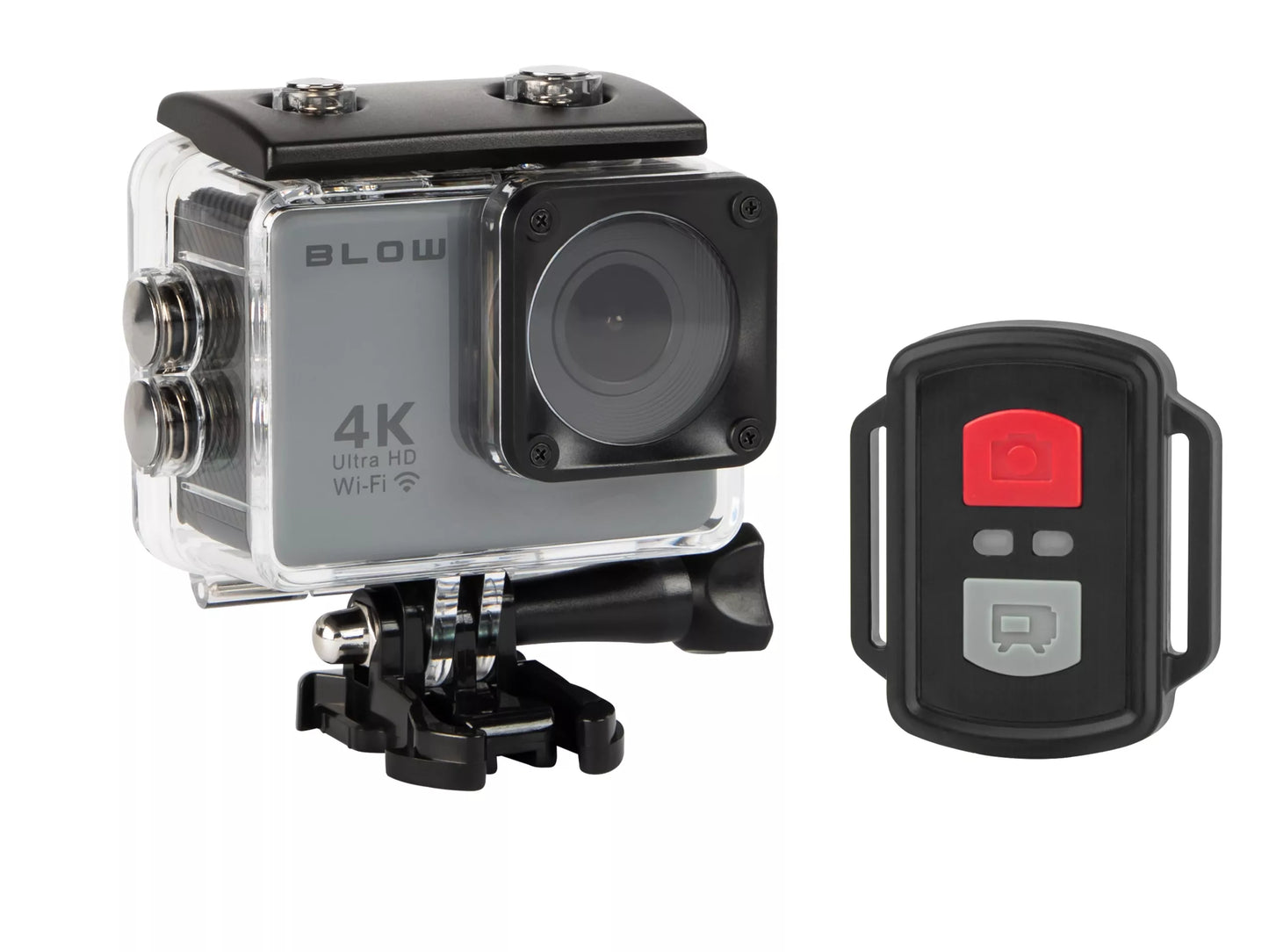 Go Pro4 sporto kamera 4K – WiFi, USB, atspari vandeniui, mikrofonas, priedų rinkinys