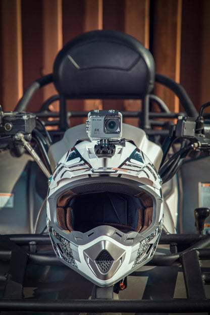 Go Pro4 sporto kamera 4K – WiFi, USB, atspari vandeniui, mikrofonas, priedų rinkinys