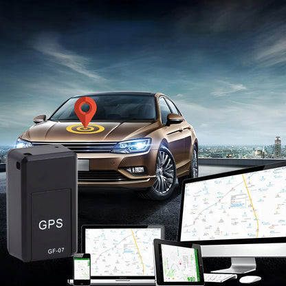GPS LOKALIZATORIUS SU PASLĖPTO GARSO KLAUSYMOSI FUNKCIJA, SIM KORTELE, SEKIMU IR MAGNETINIU LAIKIKLIU