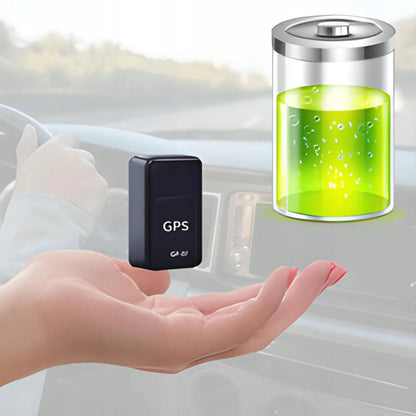 GPS LOKALIZATORIUS SU PASLĖPTO GARSO KLAUSYMOSI FUNKCIJA, SIM KORTELE, SEKIMU IR MAGNETINIU LAIKIKLIU