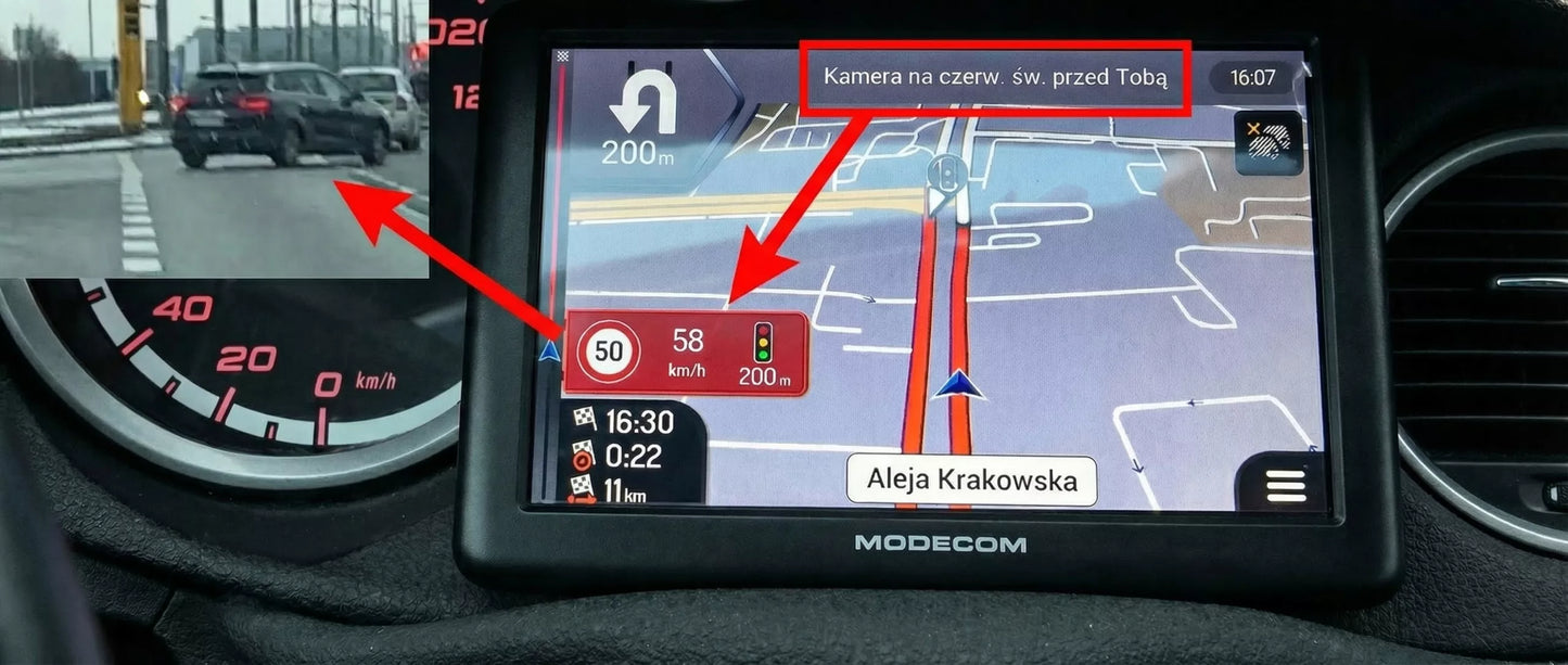 GPS navigacija sunkvežimiams su iGO Primo, TIR BUS, greičio matuokliai 2026