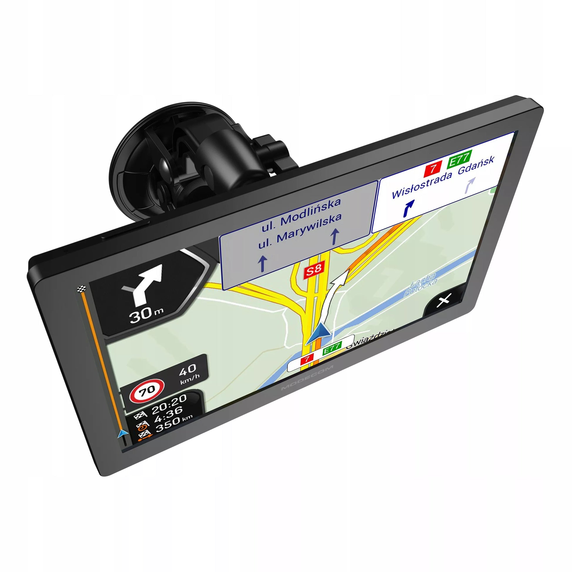 GPS navigacija sunkvežimiams su iGO Primo, TIR BUS, greičio matuokliai 2026