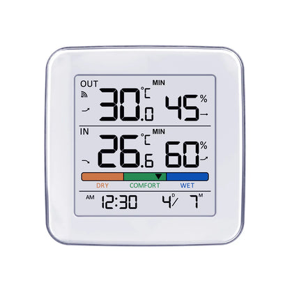 GreenBlue GB169 belaidė meteorologinė stotelė su ekranu, drėgmės ir temperatūros jutikliu