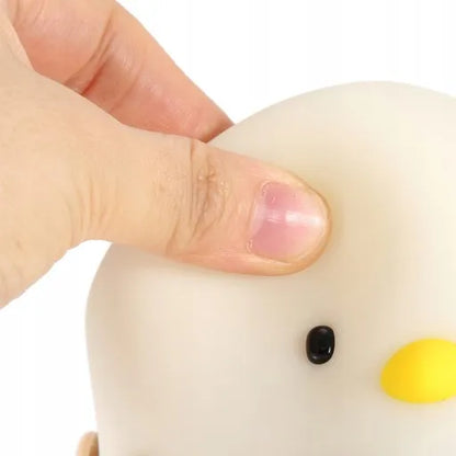 Greenzone naktinė lemputė „Viščiukas Eggshell“ LED, silikoninė, įkraunama per USB