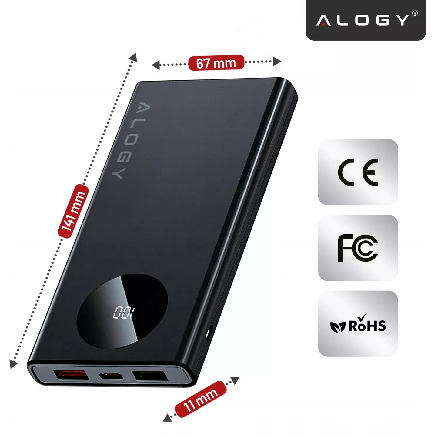 Greitas 10000 mAh 120W QC PD USB C powerbankas galingas kelioninis įkroviklis
