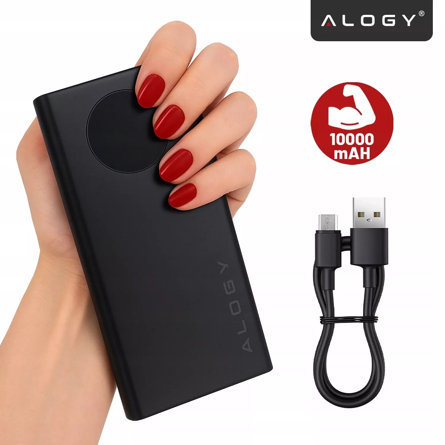 Greitas 10000 mAh 120W QC PD USB C powerbankas galingas kelioninis įkroviklis