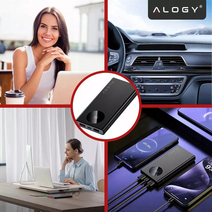 Greitas 10000 mAh 120W QC PD USB C powerbankas galingas kelioninis įkroviklis