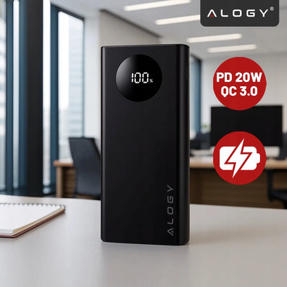 Greitas 10000 mAh 120W QC PD USB C powerbankas galingas kelioninis įkroviklis