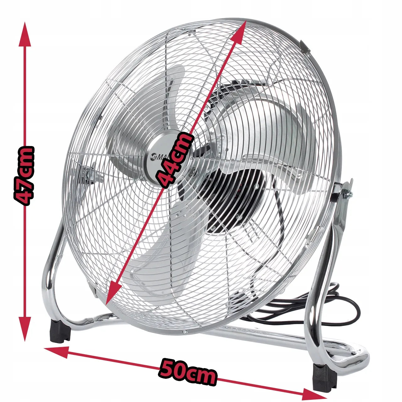 GRINDINIS VENTILIATORIUS MALTEC AIR1 GALINGAS ORO CIRKULIATORIUS PRAMONINIS VENTILIATORIUS 80W