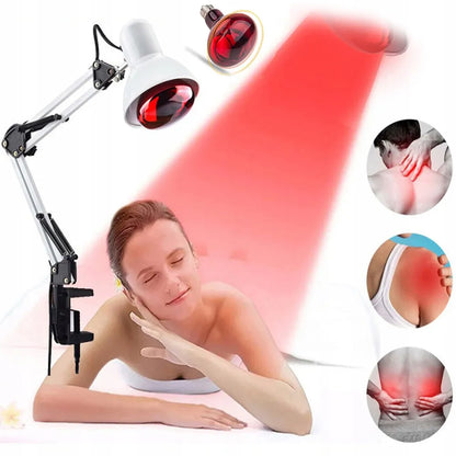 Gydomoji infraraudonųjų spindulių raudonos šviesos lempa