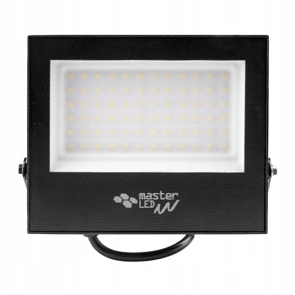HALOGENŲ rinkinys prožektorius 2x 50W 4500K LED LEMPA statyvas statybinis kištukas