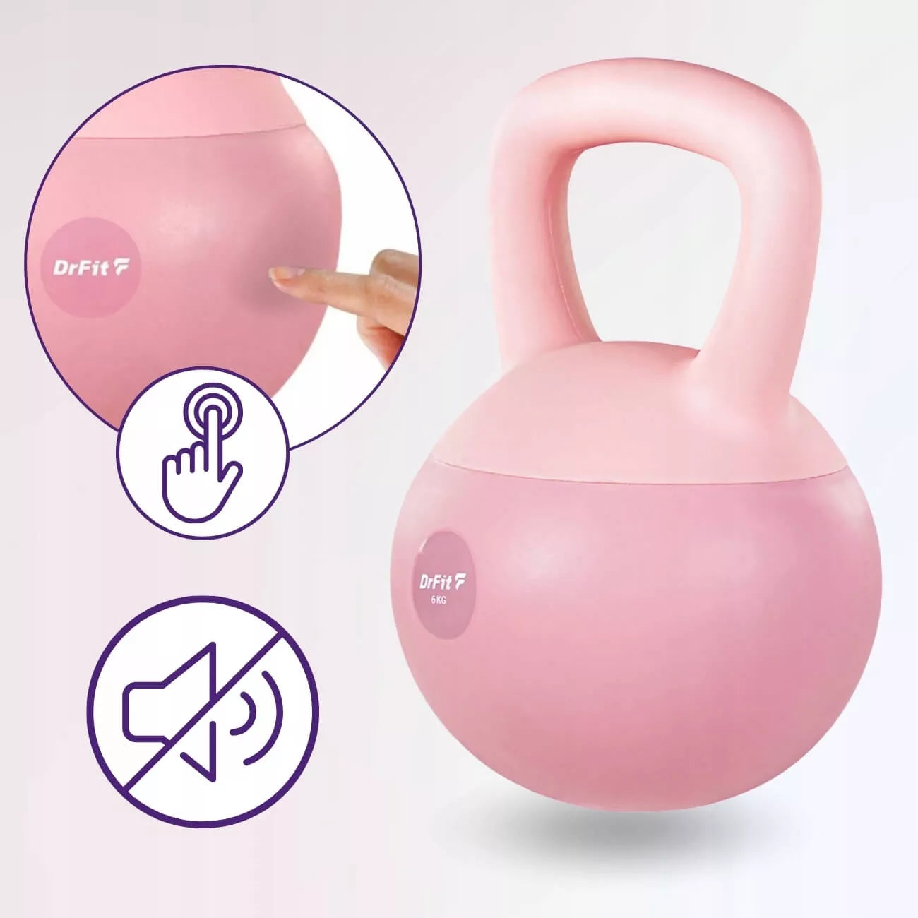 Hantelis Svarmenys - 6 kg